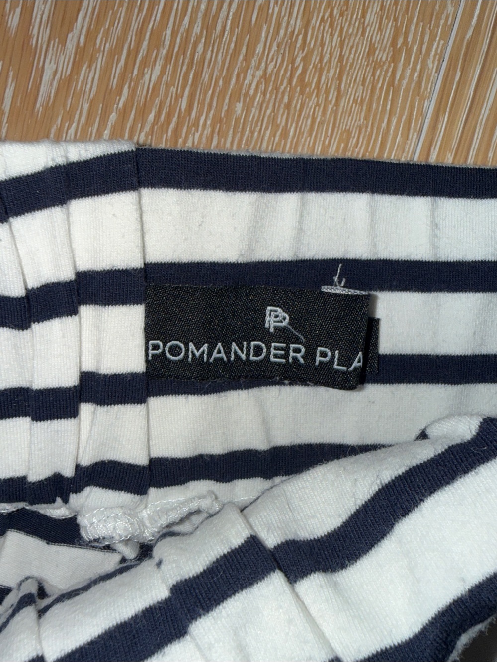 Pomander Place Black & White Striped Women's Pajama Set - Picture 6 of 6